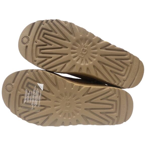 Authentic Ugg Classic Mini Side Logo II Boots Chestnut Women's 6 or 10 - Picture 4 of 6